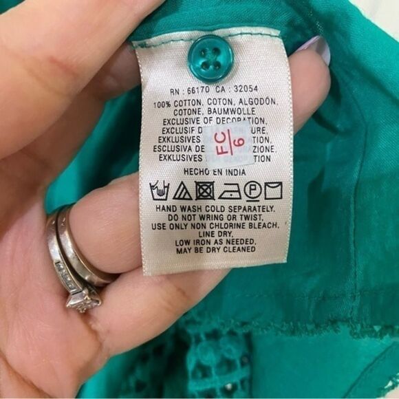 NWOT Anthropologie Buttoned Down Dress‎ - Picture 5 of 9